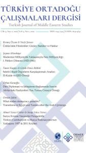 Turkish Journal of Middle East Studies Vol. 9 No. 2